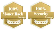 Money back Guarantee Security Guarantee
